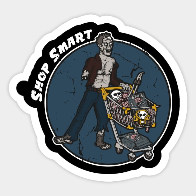 Shop smart Sticker by urbanprey